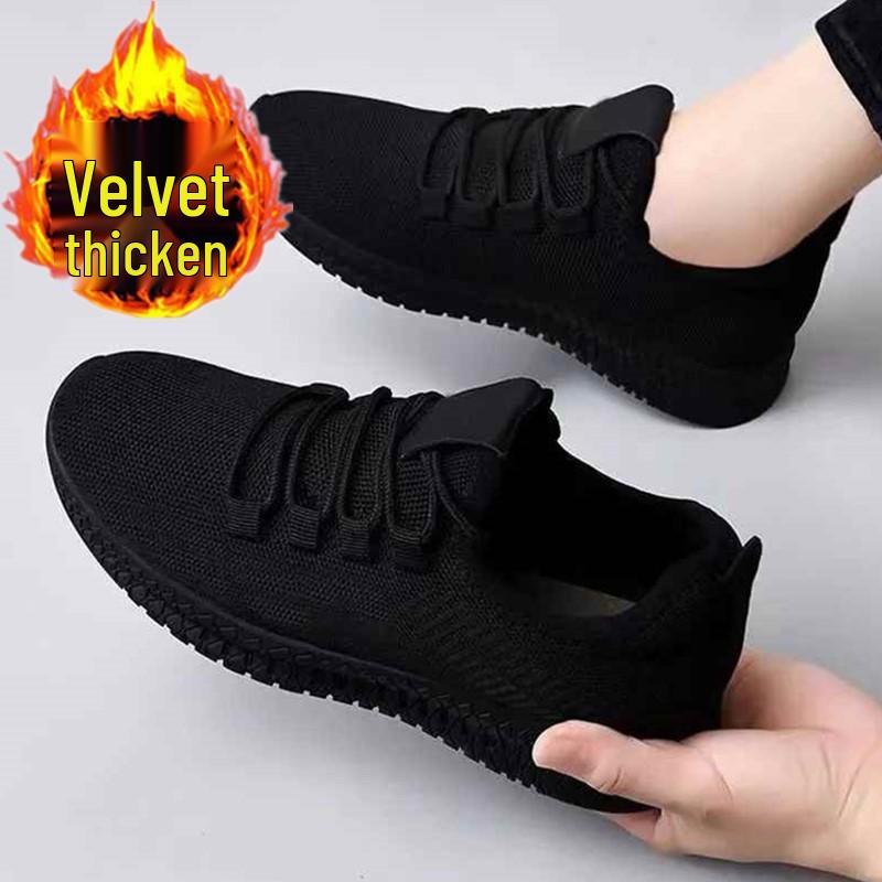 Women's Spring & Autumn Korean Style Low-Top Casual Sports Shoes - Breathable Old Beijing Cloth