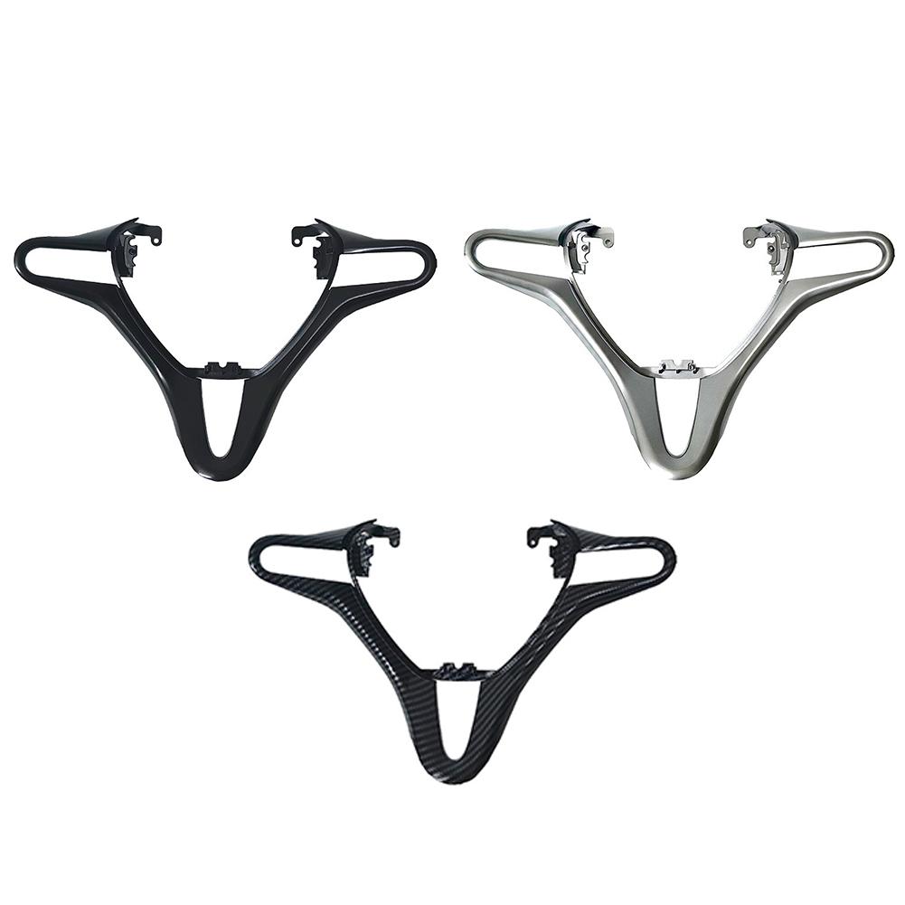 Car Carbon Fiber Steering Wheel Control Panel Trim Strip Switch Cover for Honda Fit GE City 2008-2014 Interior Accessories