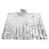 Emergency Ponchos Waterproof Windproof CPP Aluminum Film 0.012mm Thick Silver Reflective Emergency Blankets for Travel