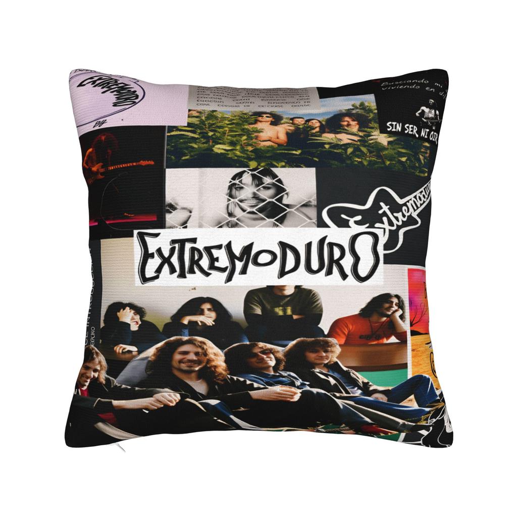 Pillow Cover Rock Extremoduro Band  Novelty Pillow Case For Living Room Sofa Pillowcases