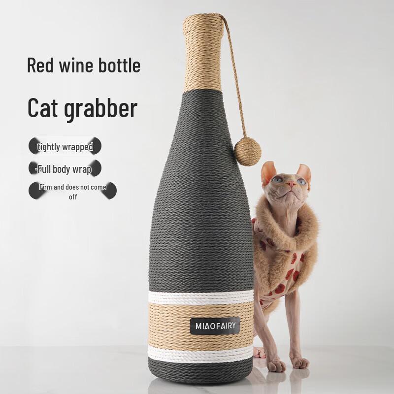 

Miaoxian er Wine Bottle Cat Scratcher Toy