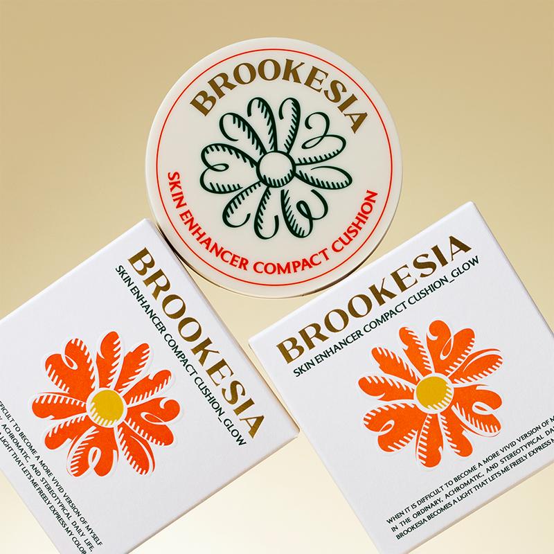 BROOKESIA Skin Enhancer Compact Cushion Glow SPF 40 PA++ 12g