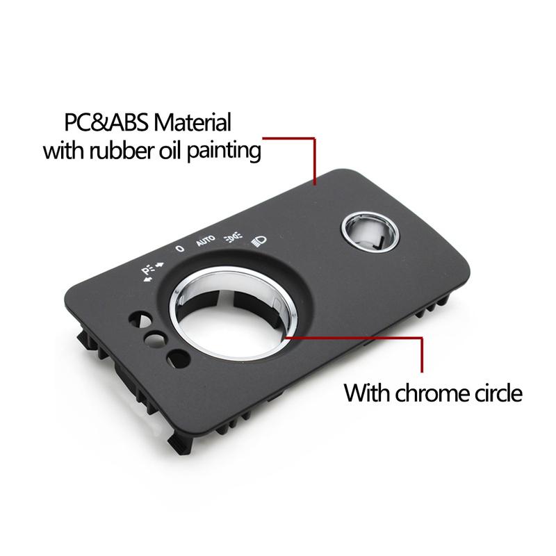 W251 LHD Car Front Dashboard Headlight Lamp Switch Cover Trim For Mercedes Benz R Class R280 R300 R350 R400 R500 2005-2017