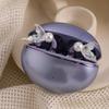 2 Pièces Clip Universel pour Écouteurs Casque Queue de Poisson Strass Perle Clip d'Oreille Mode Polyvalent Accessoire d'Écouteur Pour Freeclip