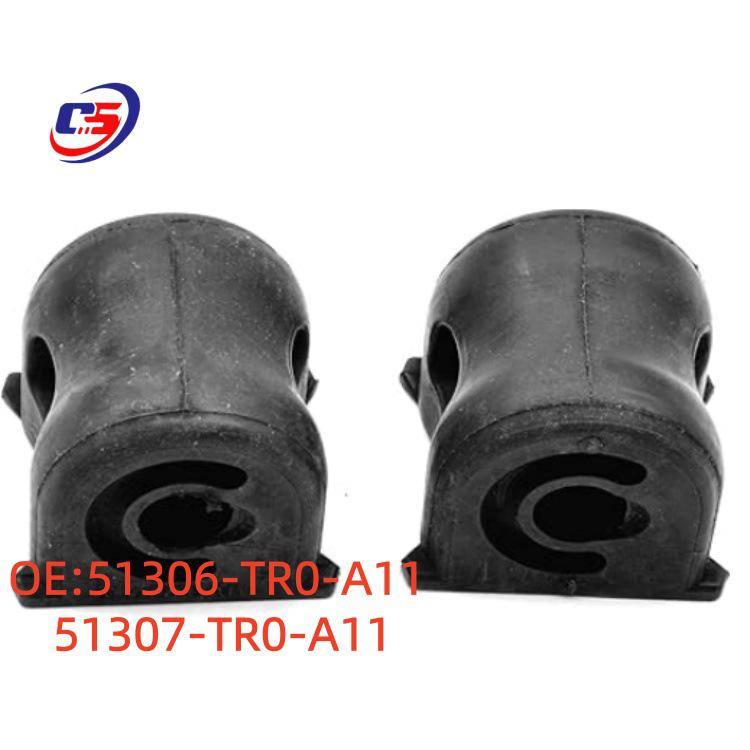 Compatible Stabilizer Bar Bushing for Civic Models 2012–2015 (Rubber) – Part Numbers: 51306-TR0-A11/51307-TR0-A11 51306-TR0-A11/51307-TR0-A11