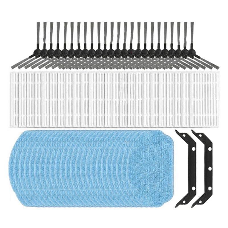 

A65T-For Midea VCR04W Robot Vacuum Cleaner Side Brush Mop Cloth Hepa Filter Accessories Replacement Spare Parts