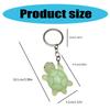 Stylish 3D Turtle Keyrings Creative Turtle Keyring Stylish Keychain Pendant For Personalizing Bags And Keys