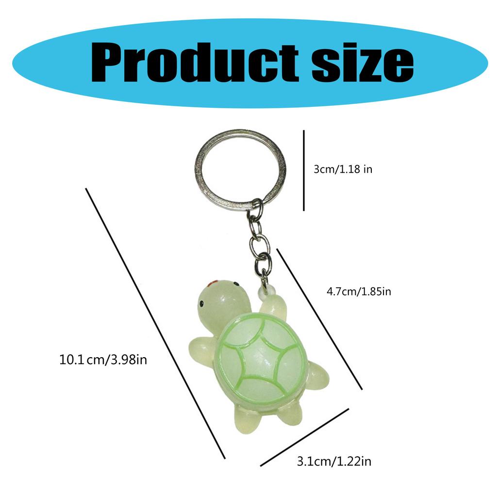 Stylish 3D Turtle Keyrings Creative Turtle Keyring Stylish Keychain Pendant For Personalizing Bags And Keys