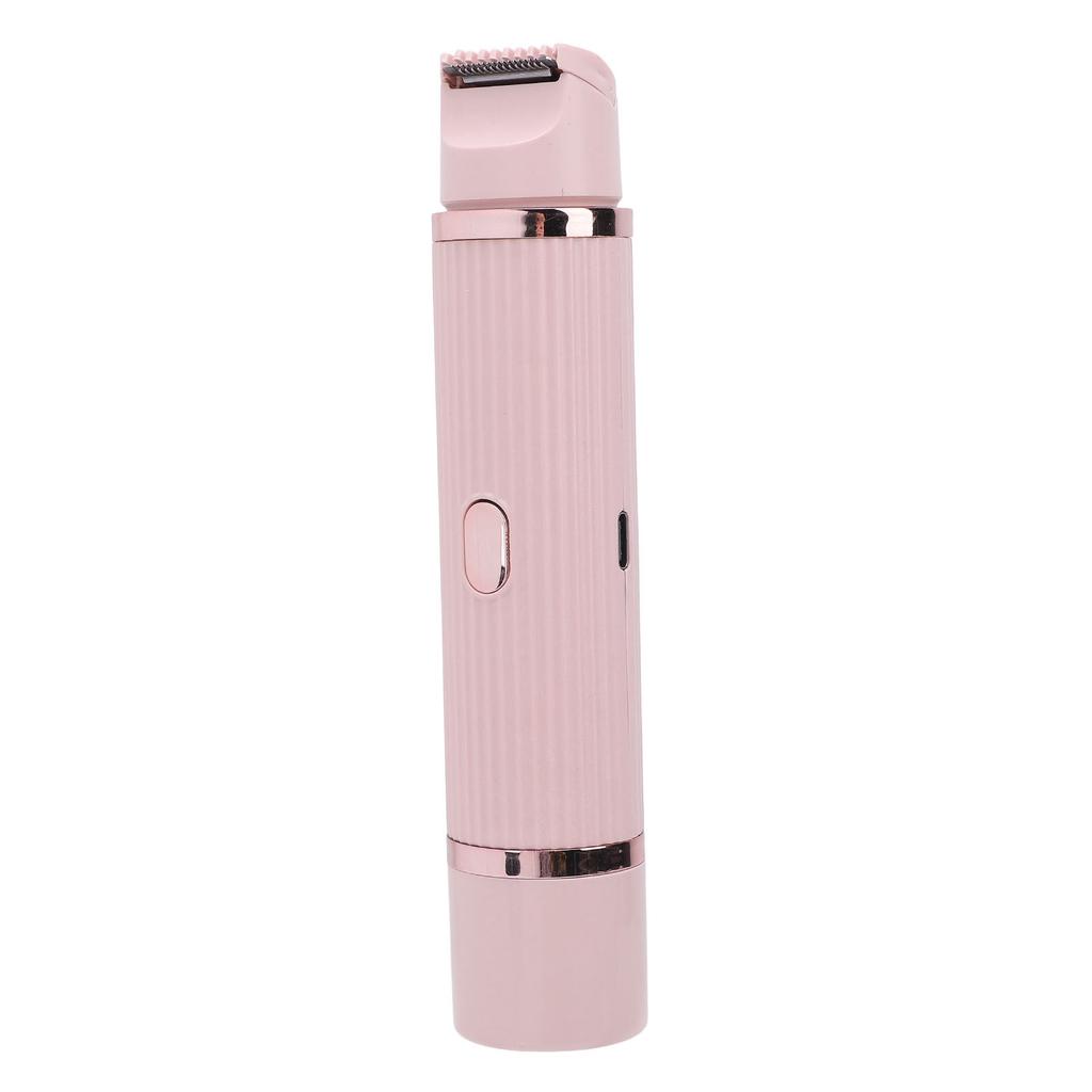 Dual Head Lady Trimmer Electric Lady Full Body Trimmer Bikini Clipper for Women for Underarm Leg Hand Hair Pink
