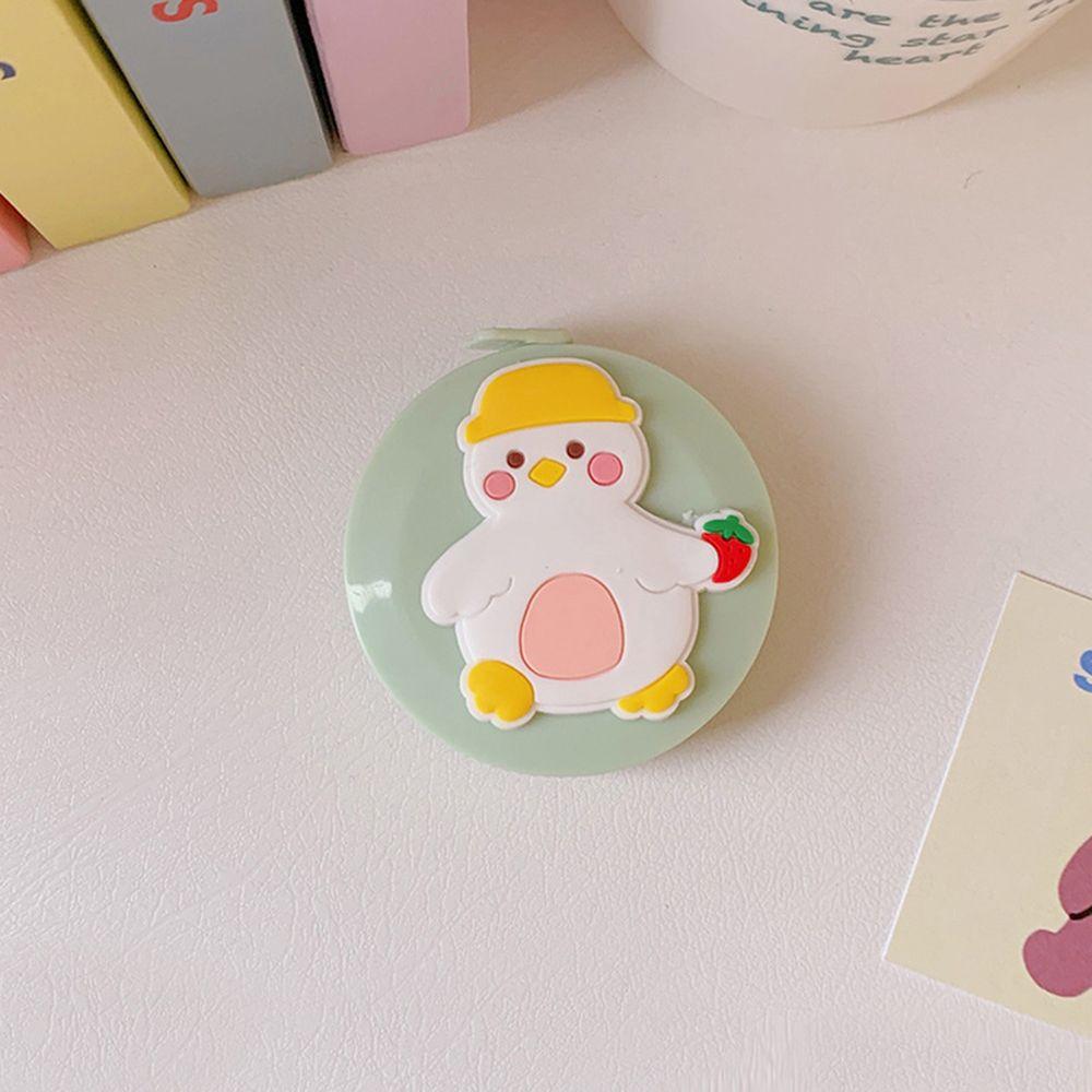 Ruletă Portabilă Drăguță Desen Animat cu Scară Dublă pentru Măsurarea Corpului, Ruletă Retractabilă, Măsură de Bandă 150cm/60”