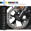 NICECNC Front Brake Rotor Disc Hardware Bolts Kit Titanium Alloy Compatible with Harley Sportster S RH1250S 2021-24, Pan America 1250 RA1250
