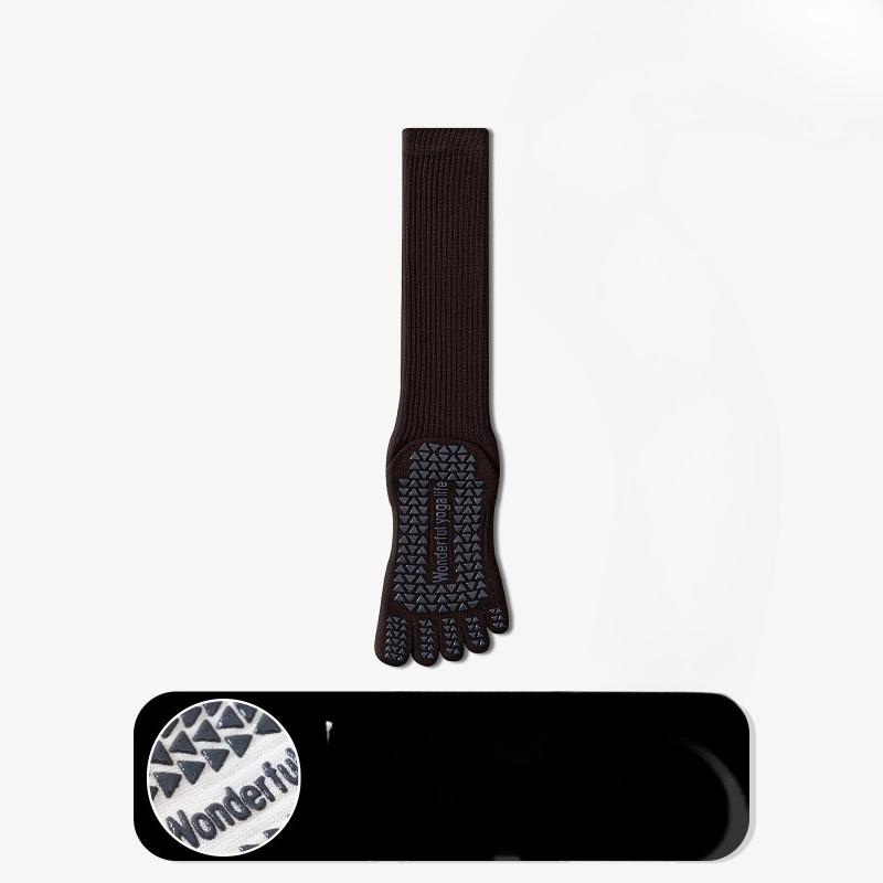 Yoga Five-finger Socks Children Autumn-winter Fitness Exercise Aerobics Dance Indoor Pilates Winter Stockings