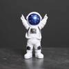 4 Pcs Astronaut Statue Ornament Spaceman Sculpture Desktop Home Decoration Astronaut Model Car Decoration