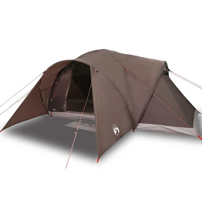 VidaXL Tente familiale à dôme 6 personnes marron imperméable 4009471