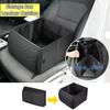 Foldable Car Lumbar Cushion 30L Capacity Storage Box Foldable Car Storage Organizer Auto Interior