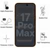 Verre Trempé - PHONILLICO - iPhone 17 PRO MAX - Pack de 4 - Anti Espion - Résistant aux rayures