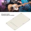 2Pcs Electric Guitar Back Cover Plate 6 Holes Robust Exquisite Looking Guitar Pickguard Backplate