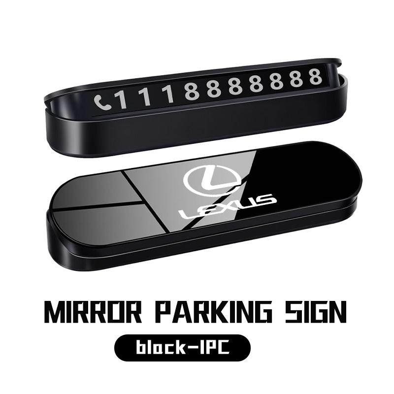 

Fashion Car Temporary Parking Phone Number Plate Park Tool Accessories For Lexus IS350 ES350 IS250 IS460 IS220h IS300 LX570
