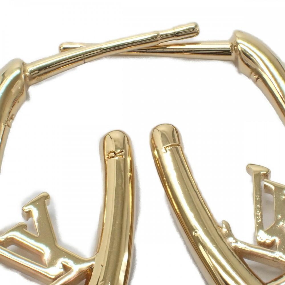 LOUIS VUITTON  M00464 Pierce gold Gold Plated Women