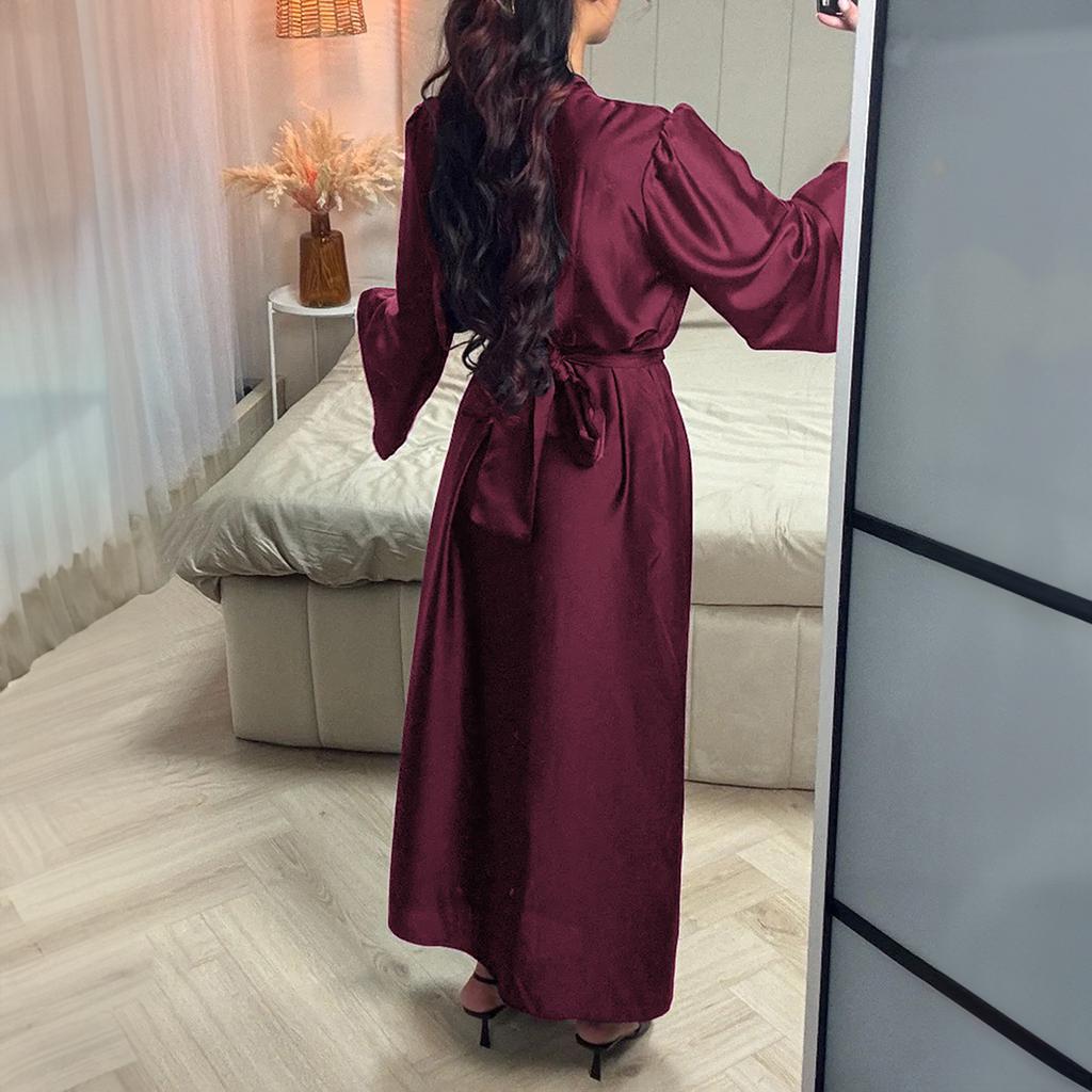 Elegant Premium Long Sleeve Long Skirt Dress for Women 2025 Autumn and Winter