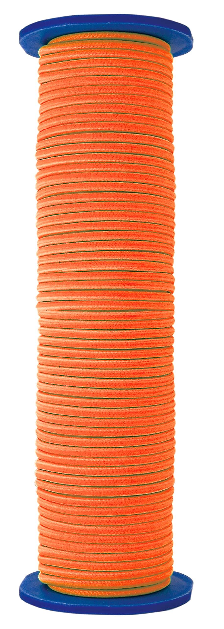 

Shinwa Sokutei Rubber Water Thread Reel Window Fluorescent Orange 3mm 30m 79031