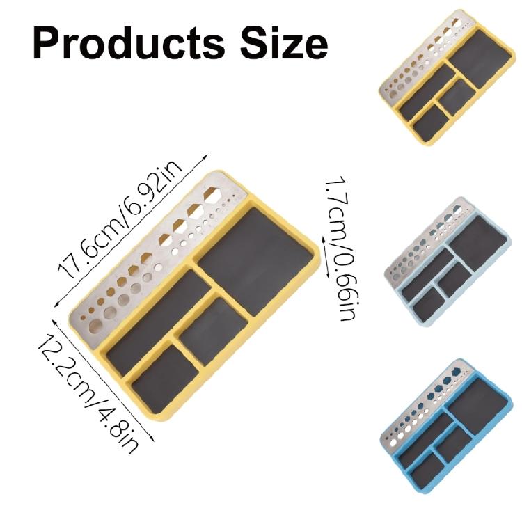 Screw Tray with Magnetic Pad Bolts Screws for Remote Control Model Car Cellphone Repair Screw Tool Toy Tool Part