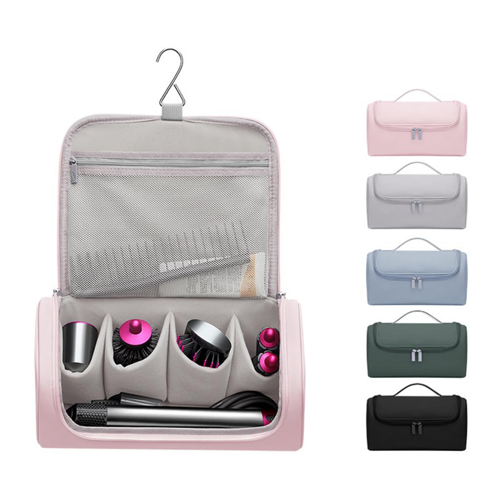 Practical Hair Dryer Management Box for Tidying Home and Office Large Capacity Cords Organizers Sturdy PU Materials