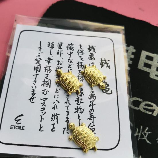 Japanese Money Turtle?Blessing Fortune Crafts Mascot Gift Accessory Wallet Decor