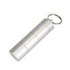 Glossy Waterproof Aluminum Medicine Capsule - Portable, Durable, Sealed Storage Container