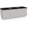 Lechuza Trio Cottage Planter 30 - 100 X 32.5 X 34.5 Cm - 100 % Recyclable - Complete Kit Light Grey