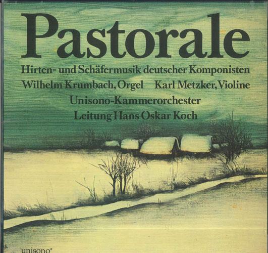 

LP Record KANS OSKAR KOCH UNISONO KAMMERORCH Pastorale Hirten Und Schafermusik 20080 UNISONO Germany Classical Used