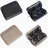 Genuine Leather Woman Short Wallet RFID Blocking Coin Purse Portable Credit Card Holders  Gift