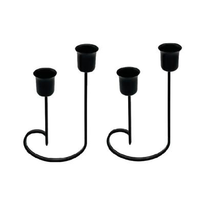 Tapered Candle Holders Metal Iron Candle Holders,Candlestick Holders for Table Decoration,Holiday,Wedding,Housewarming
