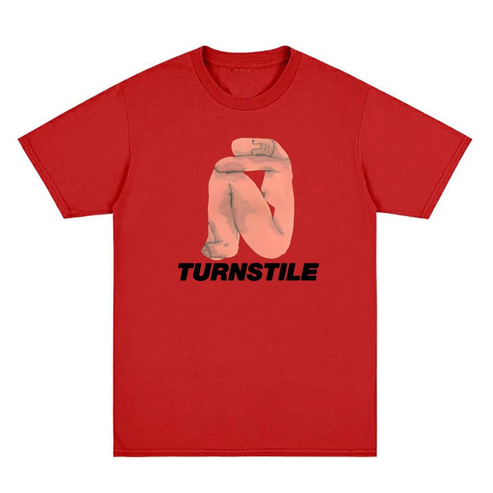 

TURNSTILE Ретро Футболка Графический Принт Хип-Хоп 100% Хлопок Футболка С Коротким Рукавом Модная Футболка Женская Одежда Высокое Качество S