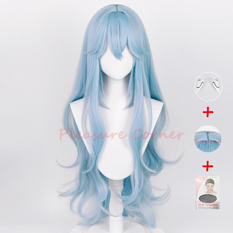 

Новый парик для косплея Рей Аянами EVA Косплей Женский Длинный Синий Парик Аниме EVA Косплей Парики Термостойкий Синтетический Предварительно Уложенный Парик Add Volume