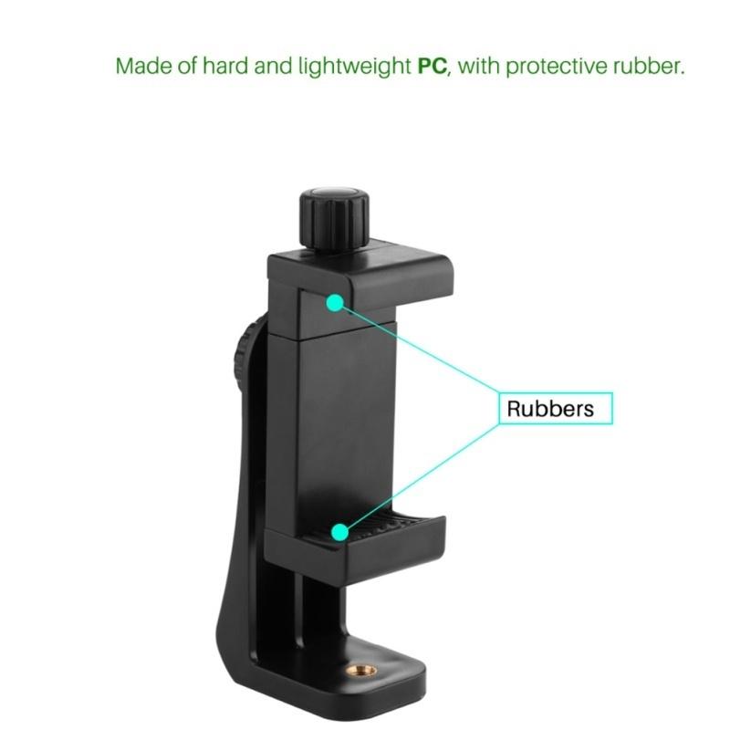 Tripod Bağlantısı / Dikey Braket Akıllı Telefon Tutucu / Telefon Klipsi