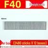 F30 Steel Pneumatic Straight Strip Nails for Woodworking & Furniture