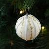 3pcs 8cm Christmas Tree Pendant Creative Hanging Ornament Christmas Ball  Wedding
