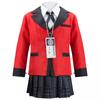 Anime Kakegurui Yumeko Jabami Costumes 5pcs/set Cosplay Girls Adult Kid