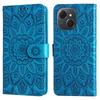 For TECNO Spark 40C Case Sunflower Imprint Leather Wallet Phone Cover