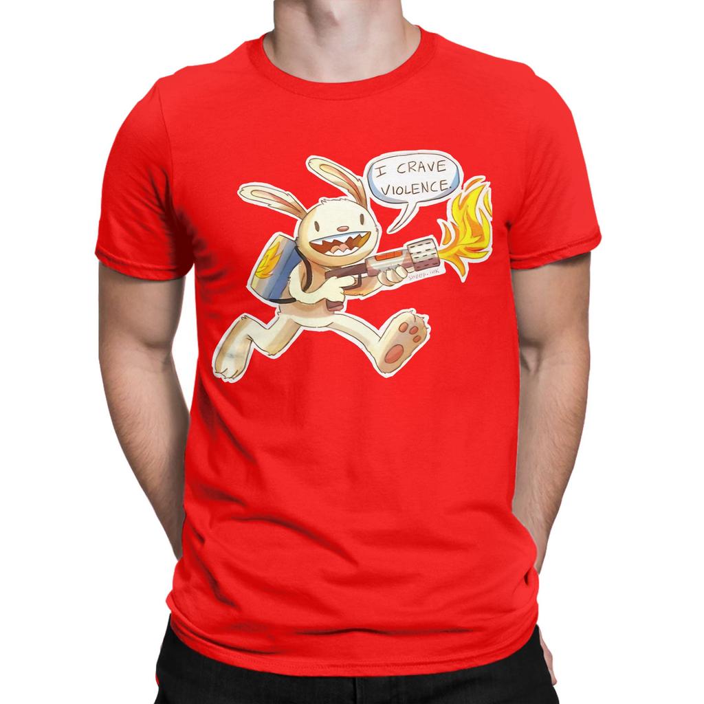 Sam And Max Funny 100 Cotton Tshirt Sam And Max Hit The Road Tees Tops For Unisex
