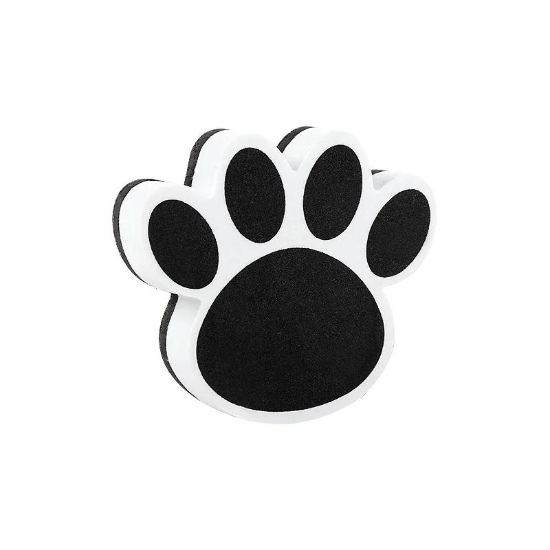 Magnetic Whiteboard Eraser Cartoon Bear Footprints Large Size Blackboard Eraser