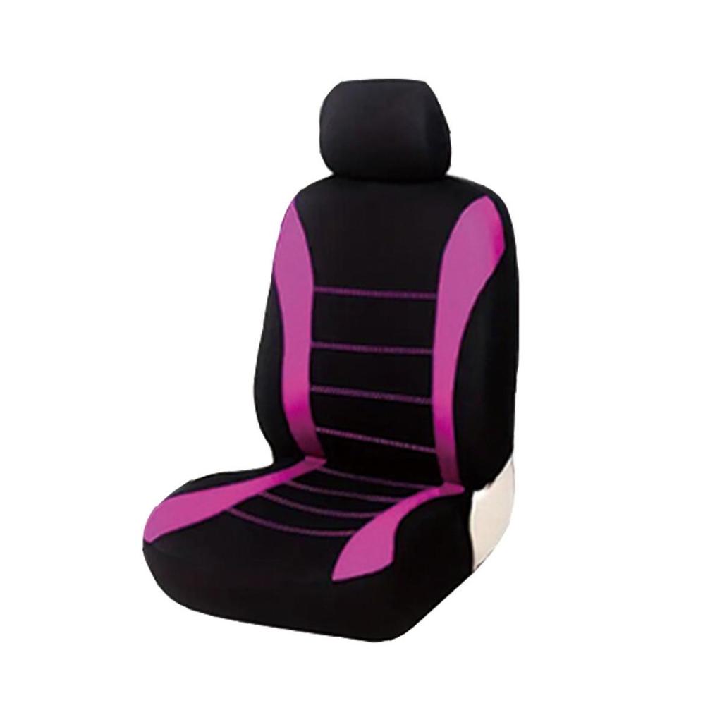 Universal Car and Minivan Seat Cover with Exclusive Waistline Design Fabric Cushion