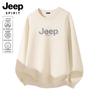 JEEP SPIRIT Men's Trendy Printed Crew Neck Long Sleeve Sweatshirt