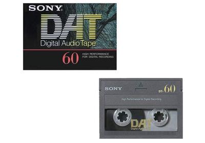 Sony קלטת שמע DAT 60 דקות פריט בודד (קלטת דיגיטלית) DT-60RA