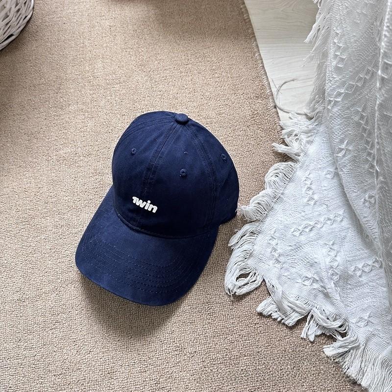 American Casual Vintage Letter Embossed Baseball Cap With Curved Brim For Women And Men