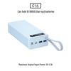 16-Slot DIY Removable 18650 Battery Power Bank with Fast Wireless Charging