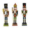 Wood Nutcracker Figure Figurine Collectible Xmas Gift Table Traditional