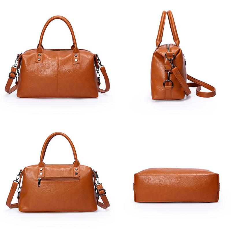 Genuine Brand Luxury Designer Women Bags High Quality Leather Shoulder Crossbody Messenger Tote Bag Large Handbag Purses Sac New