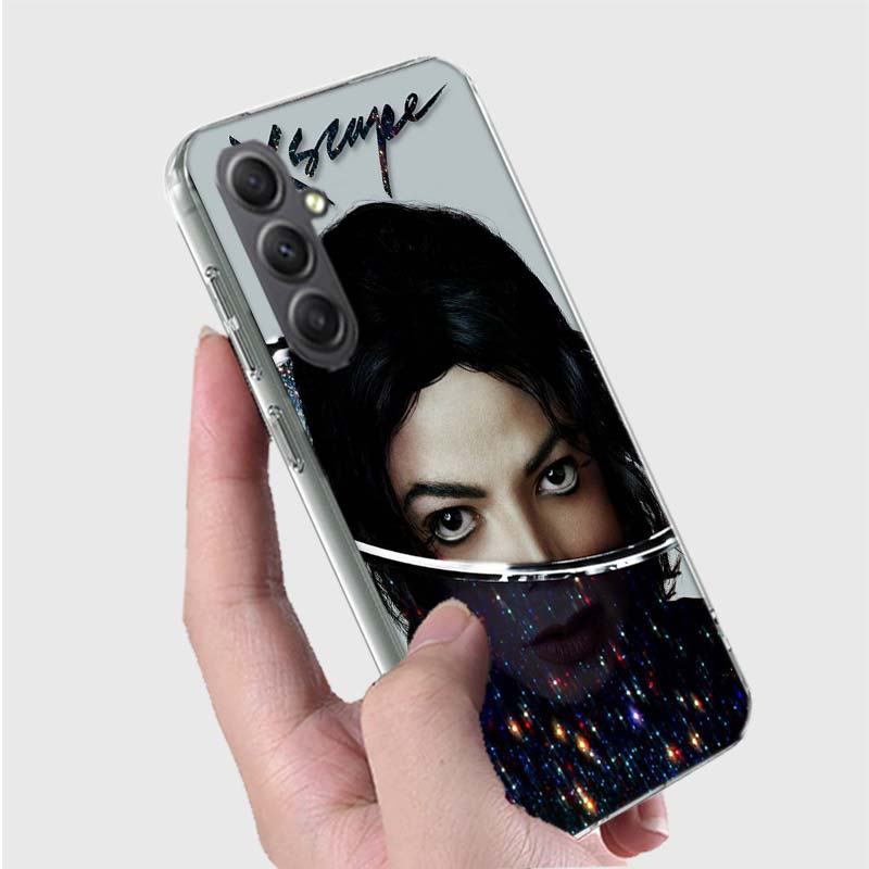 Michael Jackson Legendary Singer Phone Case for Samsung A16 A26 A36 A56 A17 A37 A57 A07 A06 A02S A03 A04S A05S Galaxy Note 20 10